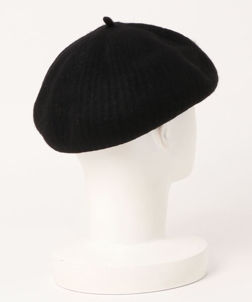 COLONY 2139（コロニートゥーワンスリーナイン）の「リブ編みベレー（ハンチング/ベレー帽・レディース・ブラック/ライトグレー/アイボリー・FREE）」の11枚目の写真