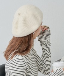 COLONY 2139 | リブ編みベレー(ハンチング/ベレー帽)