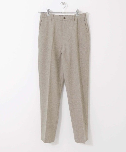 URBAN RESEARCH DOORS(アーバンリサーチドアーズ)の「ウールフラノテーパードトラウザー(その他パンツ・メンズ・チャコールグレー/ブラック系その他/ホワイト系その他/ブラウン/ネイビー・SMALL/MEDIUM/LARGE)」の2枚目の写真