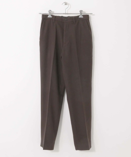 URBAN RESEARCH DOORS(アーバンリサーチドアーズ)の「ウールフラノテーパードトラウザー(その他パンツ・メンズ・チャコールグレー/ブラック系その他/ホワイト系その他/ブラウン/ネイビー・SMALL/MEDIUM/LARGE)」の4枚目の写真