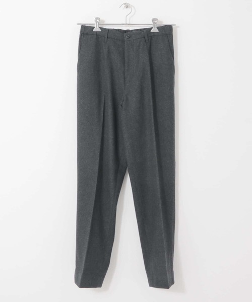 URBAN RESEARCH DOORS(アーバンリサーチドアーズ)の「ウールフラノテーパードトラウザー(その他パンツ・メンズ・チャコールグレー/ブラック系その他/ホワイト系その他/ブラウン/ネイビー・SMALL/MEDIUM/LARGE)」の3枚目の写真