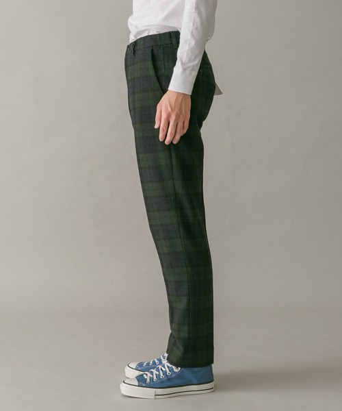 URBAN RESEARCH DOORS(アーバンリサーチドアーズ)の「ウールフラノテーパードトラウザー(その他パンツ・メンズ・チャコールグレー/ブラック系その他/ホワイト系その他/ブラウン/ネイビー・SMALL/MEDIUM/LARGE)」の16枚目の写真