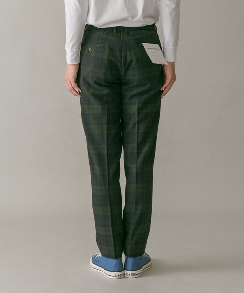 URBAN RESEARCH DOORS(アーバンリサーチドアーズ)の「ウールフラノテーパードトラウザー(その他パンツ・メンズ・チャコールグレー/ブラック系その他/ホワイト系その他/ブラウン/ネイビー・SMALL/MEDIUM/LARGE)」の17枚目の写真