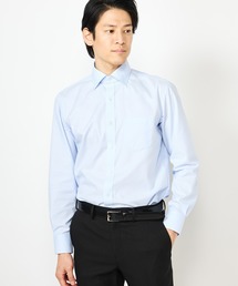 CROWDED CLOSET（クラウデッドクローゼット）の「【EASY CARE(イージーケア)】レギュラースナップダウン ツイルシャツ（ビジネスシャツ）」