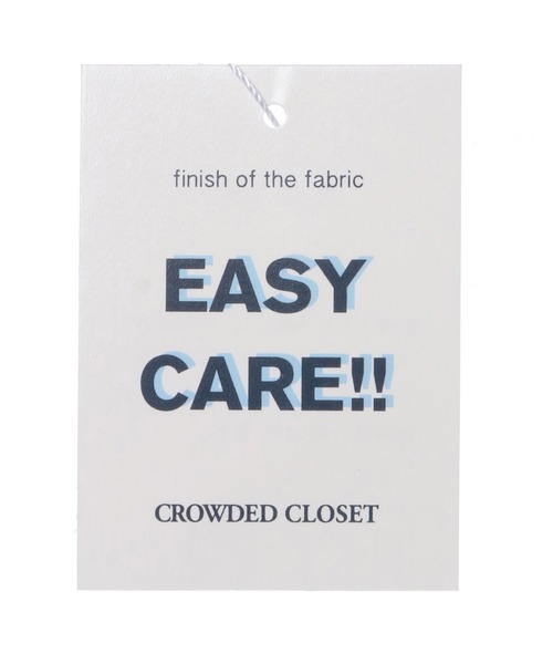 CROWDED CLOSET(クラウデッドクローゼット)の「【EASY CARE(イージーケア)】レギュラースナップダウン ツイルシャツ(ビジネスシャツ・メンズ・ホワイト/サックスブルー/ブラック・02/03/01/05/04)」の10枚目の写真
