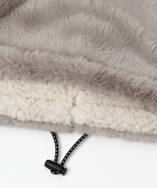 niko and...（ニコアンド）の「オリジナルフェイクファーボアネックウォーマー（ネックウォーマー/スヌード・レディース・ブラック/クリアグリーン/アイボリー/モカ/その他1/オレンジ・0）」の17枚目の写真