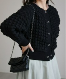 sakishimatokyo | ぽこぽこリングドットカーディガン(ニット/セーター)