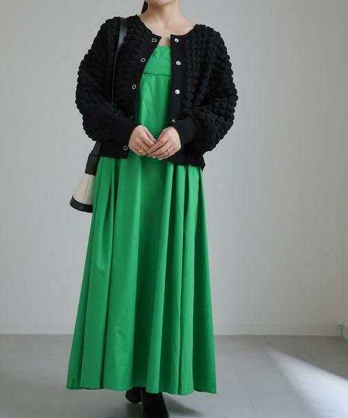 セール】ぽこぽこリングドットカーディガン（ニット/セーター