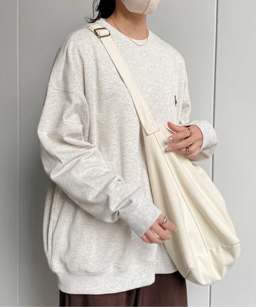 U.S. POLO ASSN.(ユーエスポロアッスン)の「1ポイント刺繍裏毛クルーネックスウェット(スウェット・メンズ・グレー/ブラック/ベージュ・MEDIUM/LARGE)」の16枚目の写真