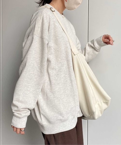 U.S. POLO ASSN.(ユーエスポロアッスン)の「1ポイント刺繍裏毛クルーネックスウェット(スウェット・メンズ・グレー/ブラック/ベージュ・MEDIUM/LARGE)」の6枚目の写真