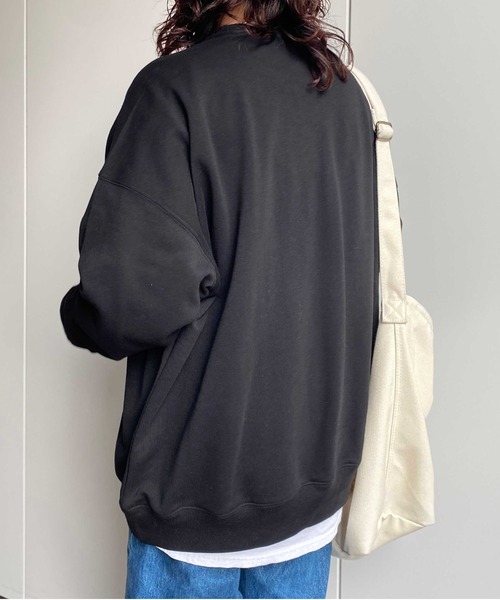 U.S. POLO ASSN.(ユーエスポロアッスン)の「1ポイント刺繍裏毛クルーネックスウェット(スウェット・メンズ・グレー/ブラック/ベージュ・MEDIUM/LARGE)」の13枚目の写真