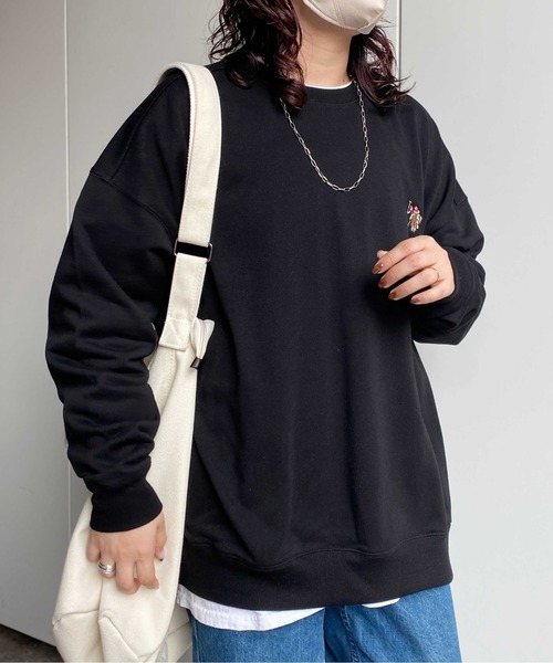 U.S. POLO ASSN.(ユーエスポロアッスン)の「1ポイント刺繍裏毛クルーネックスウェット(スウェット・メンズ・グレー/ブラック/ベージュ・MEDIUM/LARGE)」の8枚目の写真