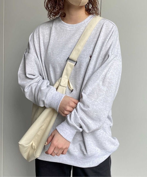 U.S. POLO ASSN.(ユーエスポロアッスン)の「1ポイント刺繍裏毛クルーネックスウェット(スウェット・メンズ・グレー/ブラック/ベージュ・MEDIUM/LARGE)」の17枚目の写真