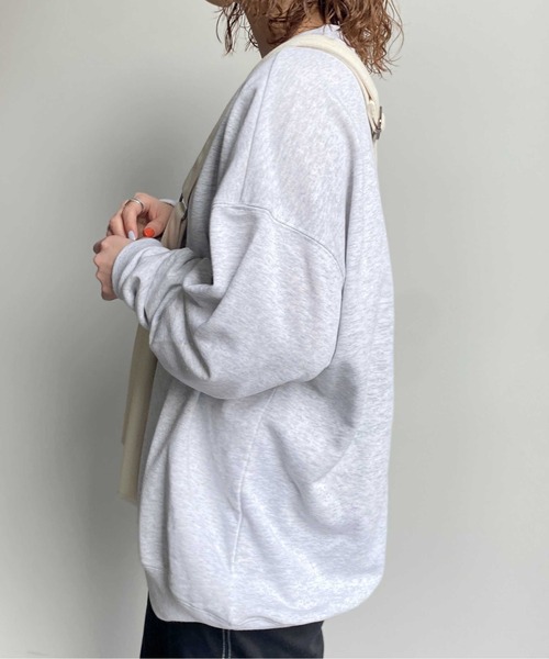 U.S. POLO ASSN.(ユーエスポロアッスン)の「1ポイント刺繍裏毛クルーネックスウェット(スウェット・メンズ・グレー/ブラック/ベージュ・MEDIUM/LARGE)」の7枚目の写真