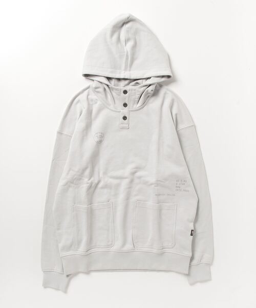 G-STAR（ジースター）の「IRREGULAR GRAPHICS POCKET LOOSE HOODIE/オーバーサイズパーカー/グラフィック（パーカー・メンズ・ダークブルー/グレー系その他・X-LARGE/LARGE/SMALL/MEDIUM/X-SMALL）」の13枚目の写真