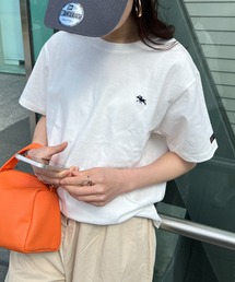 POLOCHAMPS | 【POLOCHAMPS/ポロチャンプス】 別注 ワンポイント刺繍 クルーネック半袖Tシャツ(Tシャツ/カットソー)