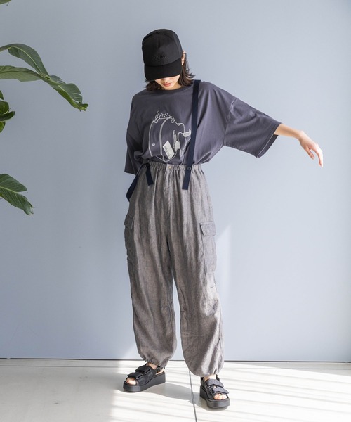 niko and...（ニコアンド）の「オリジナルキルティングサンダル（サンダル・レディース・ブラック/アイボリー/オリーブ・MEDIUM/LARGE/SMALL）」の16枚目の写真