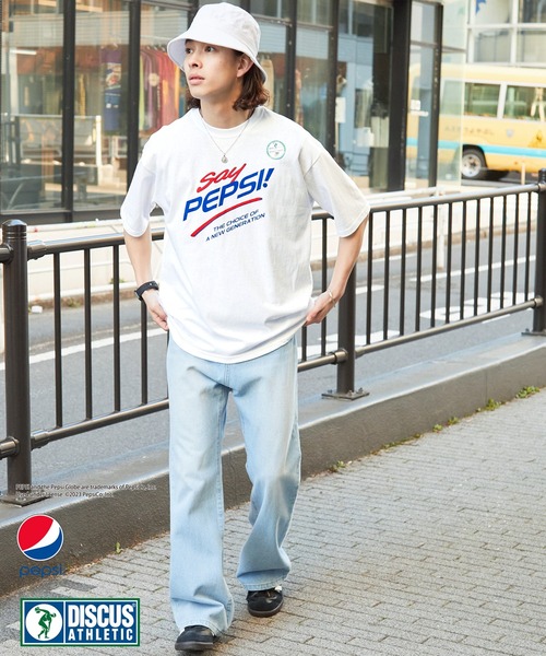 DISCUS ATHLETIC×PEPSI】コラボ ナンバリングロゴ/バック
