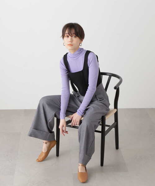 N.(N. Natural Beauty Basic)(エヌエヌナチュラルビューティーベーシック)の「◆デニムスクエアビスチェ(ベスト・レディース・ブラック/インディゴブルー・MEDIUM)」の16枚目の写真