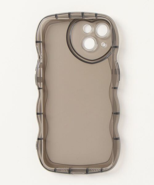 TONE SELECT GOODS（トーンセレクトグッズ）の「【urge select】カメラハート クリア シリコン ストラップホール iPhone/アイフォンケース（スマホケース/カバー・レディース・パープル/イエロー/ピンク/ブラック/ブルー/クリア・T/U/V/W/J/Q/C/N/F/P/I/O/A/B/H）」の7枚目の写真