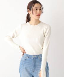 LEPSIM | 12ゲージ袖スリットリブニット　172931(ニット/セーター)