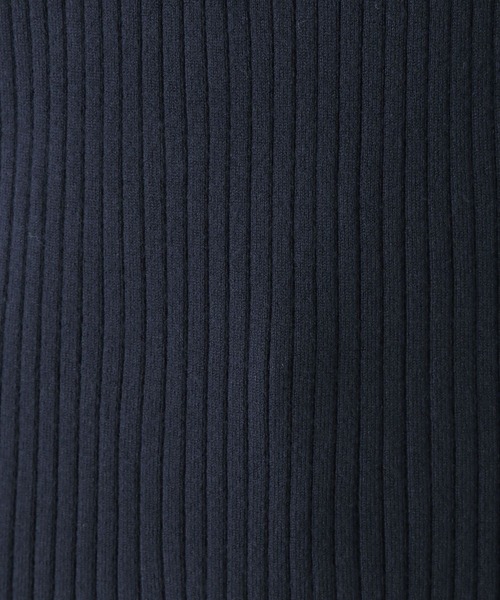 LEPSIM（レプシィム）の「12ゲージ袖スリットリブニット　172931（ニット/セーター・レディース・オフホワイト/ライトグリーン/ネイビー・FREE）」の4枚目の写真