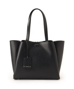 セール】【合皮／A4収納可能】タックデザイン通勤バッグ（トート