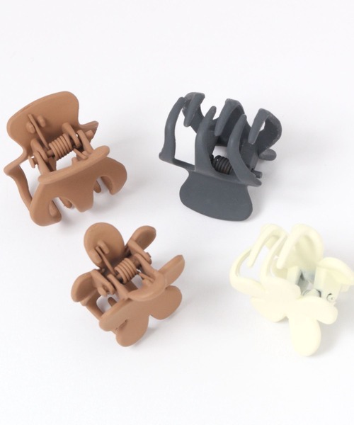 GLOBAL WORK(グローバルワーク)の「4点セットプチヘアクリップ/185632(バレッタ/ヘアクリップ・レディース・ゴールド系その他2/ブラウン系その他/ブラウン系その他6/ゴールド系その他・FREE)」の7枚目の写真