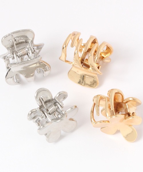 GLOBAL WORK(グローバルワーク)の「4点セットプチヘアクリップ/185632(バレッタ/ヘアクリップ・レディース・ゴールド系その他2/ブラウン系その他/ブラウン系その他6/ゴールド系その他・FREE)」の9枚目の写真