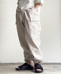 COMMON WARE（コモンウェアー）の「COMMONWARE:PE ツイル ワイド カーゴパンツ（カーゴパンツ）」