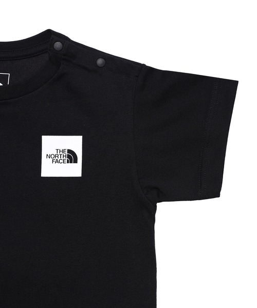 THE NORTH FACE（ザノースフェイス）の「THE NORTH FACE BABY S/S Small Square Logo Tee NTB32358（Tシャツ/カットソー・キッズ・パープル/ブラック/ホワイト/オリーブ・80/90）」の8枚目の写真