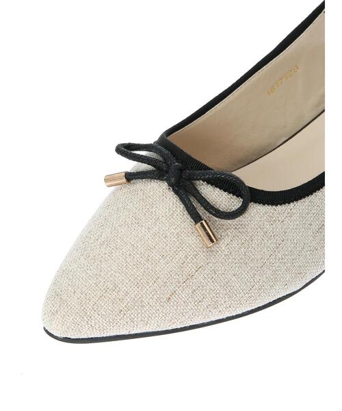 Te chichi TERRASSE（テチチテラス）の「スリングバックバレエシューズ（バレエシューズ・レディース・ブラック/オフホワイト/ブラウン・MEDIUM/LARGE）」の11枚目の写真