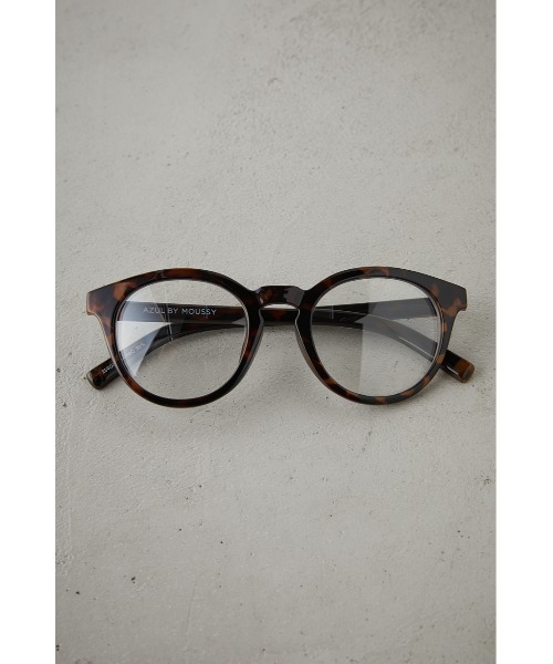 AZUL by moussy(アズールバイマウジー)の「ANTIFOGGING BOSTON GLASSES/アンチフォグボストングラス(サングラス・レディース・ブラック/ブラウン・FREE)」の2枚目の写真
