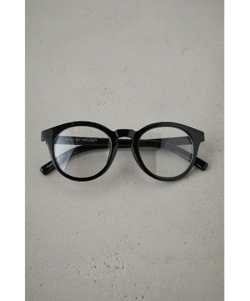 AZUL by moussy(アズールバイマウジー)の「ANTIFOGGING BOSTON GLASSES/アンチフォグボストングラス(サングラス・レディース・ブラック/ブラウン・FREE)」の1枚目の写真
