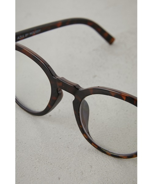 AZUL by moussy(アズールバイマウジー)の「ANTIFOGGING BOSTON GLASSES/アンチフォグボストングラス(サングラス・レディース・ブラック/ブラウン・FREE)」の15枚目の写真
