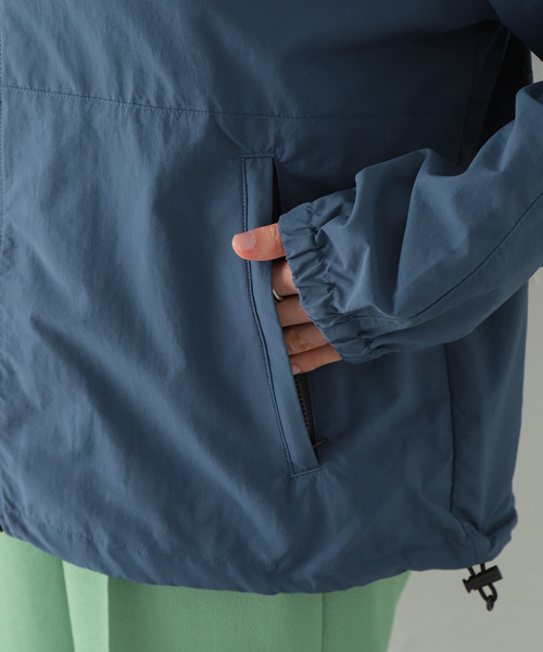 JOURNAL STANDARD（ジャーナルスタンダード）の「■■■【HOLIDAY/ホリデイ】SUPPLEX NYLON WIND JACKET：ナイロンジャケット（ナイロンジャケット・レディース・ブルー系その他・FREE）」の3枚目の写真