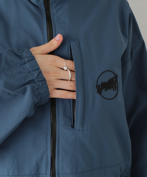 JOURNAL STANDARD（ジャーナルスタンダード）の「■■■【HOLIDAY/ホリデイ】SUPPLEX NYLON WIND JACKET：ナイロンジャケット（ナイロンジャケット・レディース・ブルー系その他・FREE）」の6枚目の写真