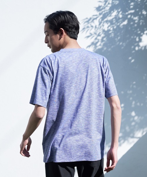 JEANS MATE(ジーンズメイト)の「汗染みの目立ちにくいTシャツ ZEROSTAIN ゼロステイン 撥水性 UVカット スラブVネックTシャツ(Tシャツ/カットソー・メンズ・カーキ/グレー/ブルー/アイボリー/ブラック/ワイン・MEDIUM/X-LARGE/SMALL/LARGE)」の19枚目の写真