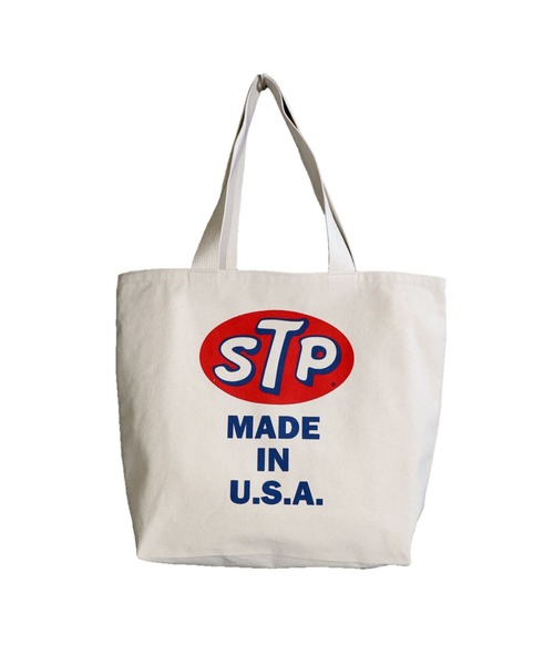 C.E.L.STORE(セルストア)の「STP / エスティーピー US MADE RETRO LOGO TOTE USメイド レトロロゴトートバッグ(トートバッグ・メンズ・ナチュラル・FREE)」の11枚目の写真
