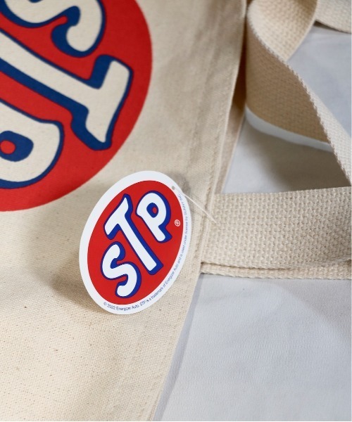 C.E.L.STORE(セルストア)の「STP / エスティーピー US MADE RETRO LOGO TOTE USメイド レトロロゴトートバッグ(トートバッグ・メンズ・ナチュラル・FREE)」の8枚目の写真