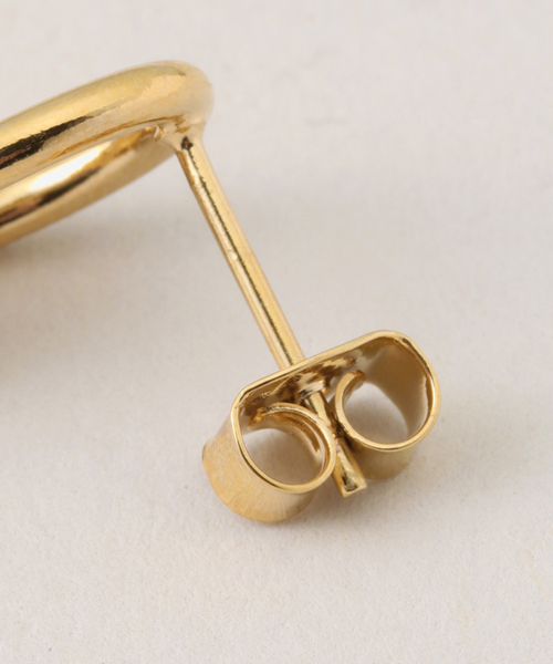 SLOBE IENA（スローブイエナ）の「【PHILIPPE AUDIBERT】 ゴールドモチーフピアス（ピアス（両耳用）・レディース・ゴールド・FREE）」の2枚目の写真