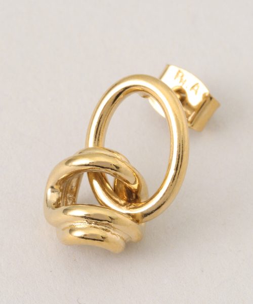 SLOBE IENA（スローブイエナ）の「【PHILIPPE AUDIBERT】 ゴールドモチーフピアス（ピアス（両耳用）・レディース・ゴールド・FREE）」の6枚目の写真