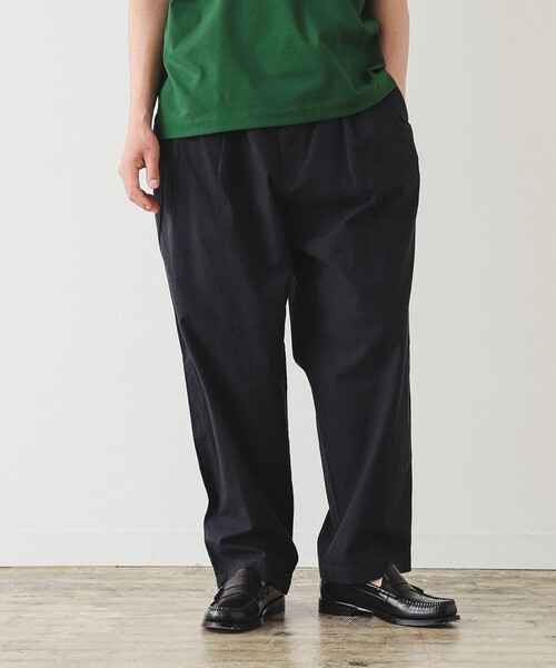 BEAMS(ビームス)の「BEAMS / ダンガリー テーパード スラックス(その他パンツ・メンズ・ブルー/ブラック/ブラック系その他4・S/L/XL/M)」の5枚目の写真