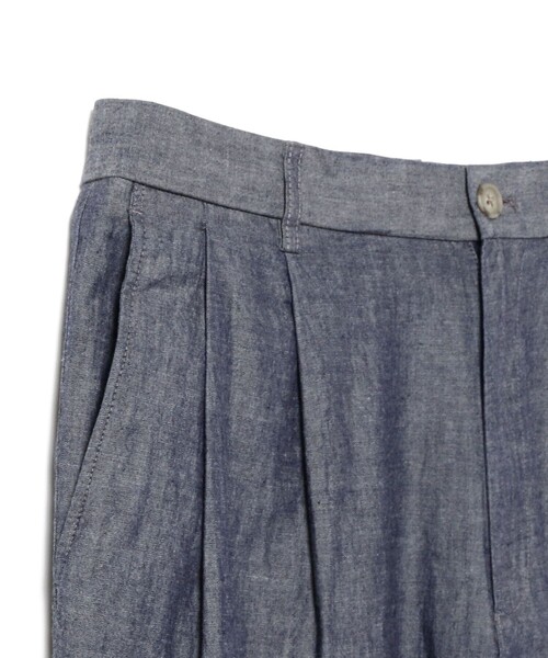 BEAMS(ビームス)の「BEAMS / ダンガリー テーパード スラックス(その他パンツ・メンズ・ブルー/ブラック/ブラック系その他4・S/L/XL/M)」の17枚目の写真