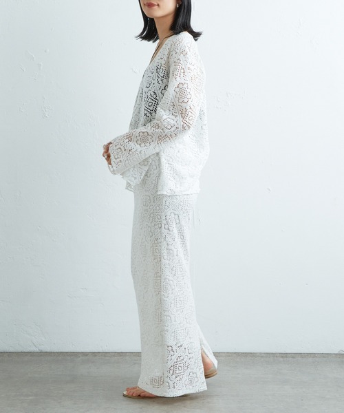 SHENERY（シーナリー）の「レースブラウス（シャツ/ブラウス・レディース・ホワイト/ブラック・FREE）」の21枚目の写真