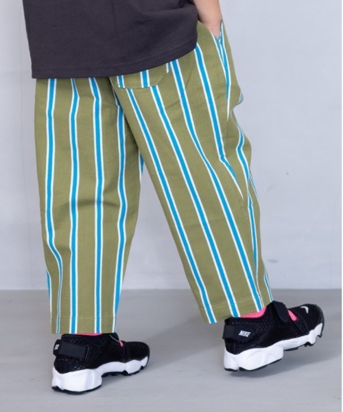 A BOND（アボンド）の「タックイージーパンツ（90～150cm）（その他パンツ・キッズ・ホワイト系その他/ブラック系その他/グリーン系その他/パープル系その他/ピンク/グリーン/オレンジ・100/110/130/140/150/90/120）」の4枚目の写真