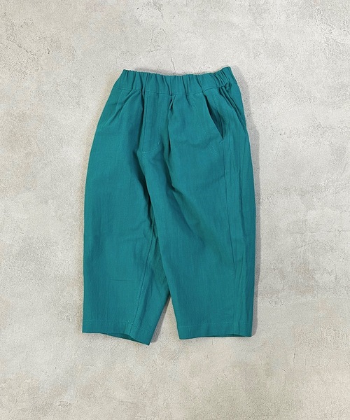 A BOND（アボンド）の「タックイージーパンツ（90～150cm）（その他パンツ・キッズ・ホワイト系その他/ブラック系その他/グリーン系その他/パープル系その他/ピンク/グリーン/オレンジ・100/110/130/140/150/90/120）」の3枚目の写真