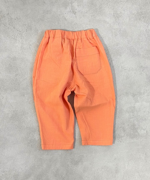 A BOND（アボンド）の「タックイージーパンツ（90～150cm）（その他パンツ・キッズ・ホワイト系その他/ブラック系その他/グリーン系その他/パープル系その他/ピンク/グリーン/オレンジ・100/110/130/140/150/90/120）」の10枚目の写真