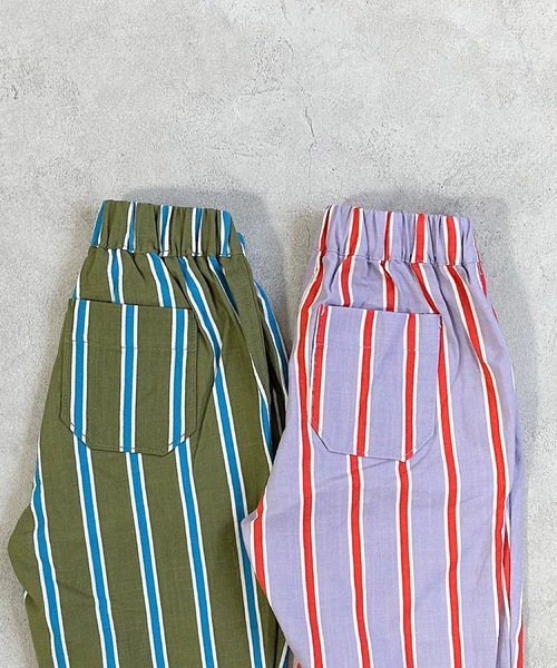 A BOND（アボンド）の「タックイージーパンツ（90～150cm）（その他パンツ・キッズ・ホワイト系その他/ブラック系その他/グリーン系その他/パープル系その他/ピンク/グリーン/オレンジ・100/110/130/140/150/90/120）」の8枚目の写真