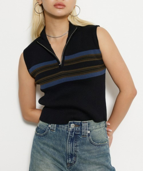 laguagem タンクトップ LAGUA GEM | EASY KNIT タンクトップ (ニット ) |SHEL'TTER WEBSTORE